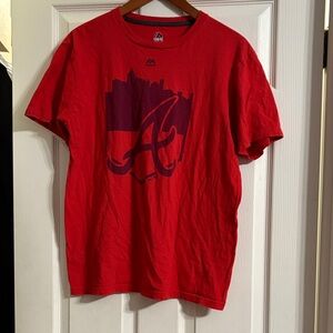 Red Atlanta Braves Shirt